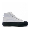 Baskets Blanc/Noir Femme Adidas Adidas Nizza