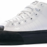 Baskets Blanc/Noir Femme Adidas Adidas Nizza