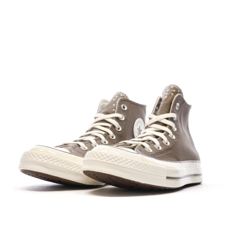 Baskets Marrons Femme Converse Chuck 70 Worn