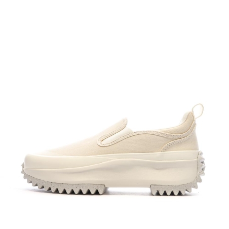 Baskets Beige Femme Converse Run Star Hike Slip