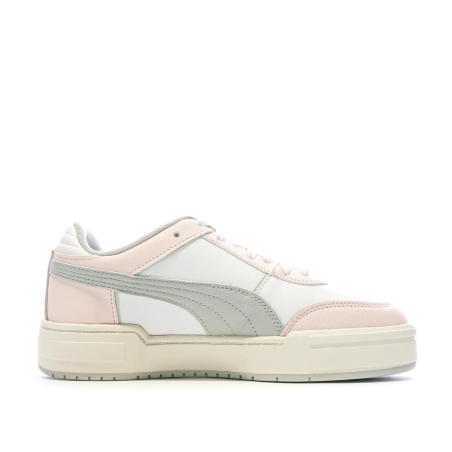 Baskets Rose/Blanche/Gris Femme Puma Ca Pro Sport