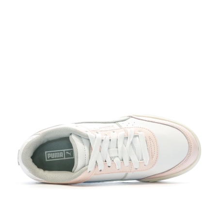 Baskets Rose/Blanche/Gris Femme Puma Ca Pro Sport