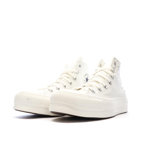 Baskets Blanches Femme Converse Chuck Taylor All Star Perles