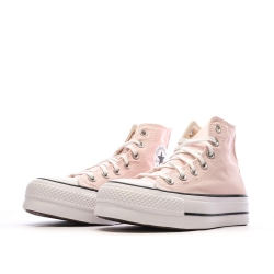 Baskets Roses Femme Converse All Star Lift Platform A06507C