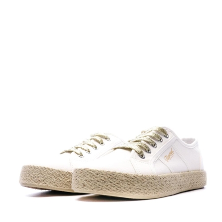 Baskets Blanches Femme Kaporal Biorgaty