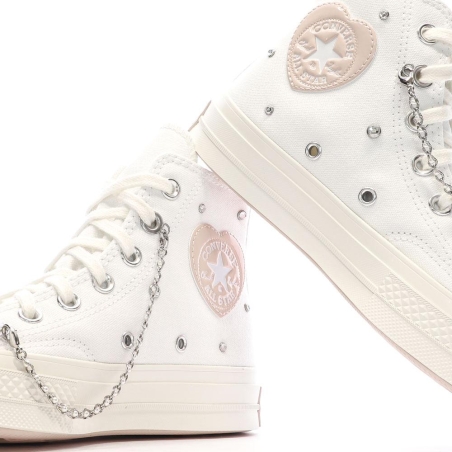 Baskets Blanches Femme Converse Chuck 70 A10304C