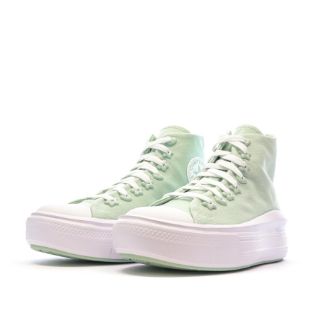 Baskets Vertes Femme Converse All Star Motion