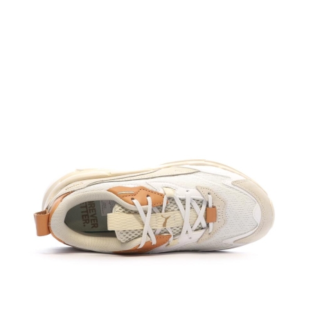 Baskets Blanches/Beiges Femme Puma Spina