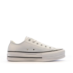 All Star Baskets Blanches à Plateforme Femme Converse