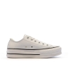 All Star Baskets Blanches à Plateforme Femme Converse