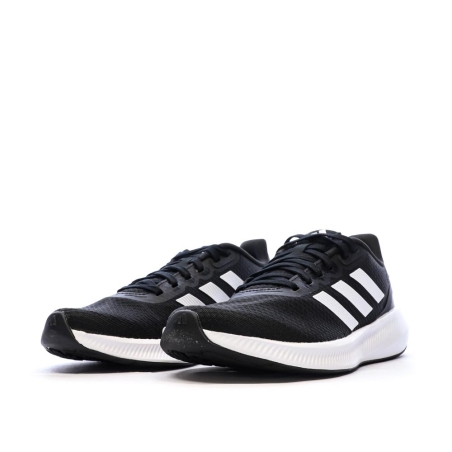 Baskets Noires/Blanches Femme Adidas Runfalcon