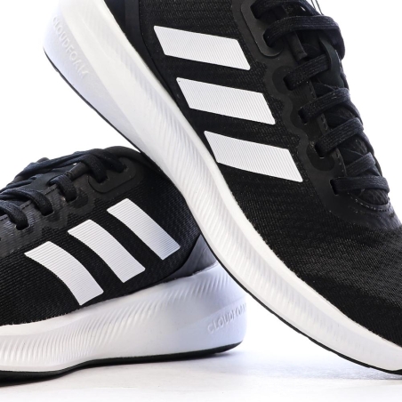 Baskets Noires/Blanches Femme Adidas Runfalcon
