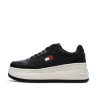 Baskets Noir Femme Tommy Hilfiger Retro