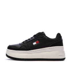 Baskets Noir Femme Tommy Hilfiger Retro
