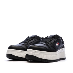 Baskets Noir Femme Tommy Hilfiger Retro