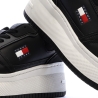 Baskets Noir Femme Tommy Hilfiger Retro