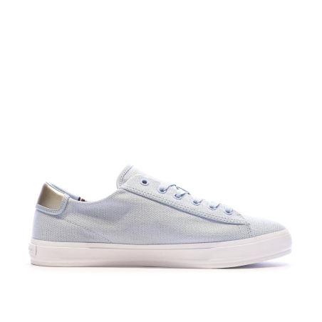 Baskets Bleu Clair Femme Tommy Hilfiger Canvas