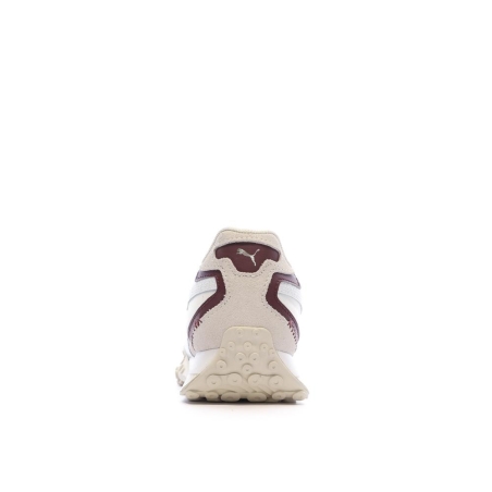 Baskets Beige/Bordeaux Femme Puma Rider Soft