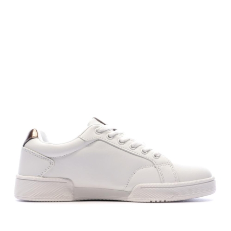 Baskets Blanches/Cuivre femme Kappa Adenis