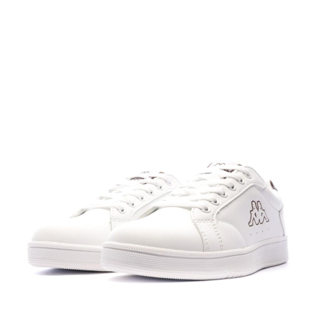 Baskets Blanches/Cuivre femme Kappa Adenis