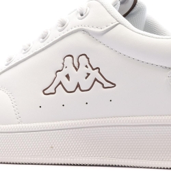 Baskets Blanches/Cuivre femme Kappa Adenis