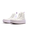 Baskets Blanches/Violettes Femme Converse All Star Move