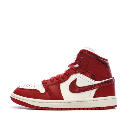 Air Force One Baskets Rouges/Blanches Femme Nike