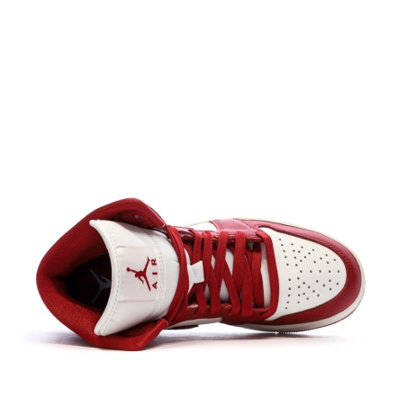 Air Force One Baskets Rouges/Blanches Femme Nike