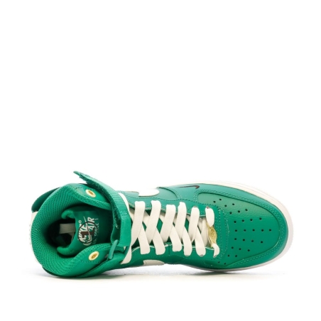 Baskets Verte Femme Nike Nike Air Force 1 Hi