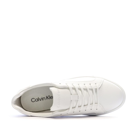 Baskets Blanches Femme Calvin Klein Jeans Low Pro Cups