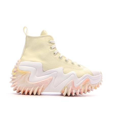 Baskets Jaunes/Roses/Blanches Femme Converse Run Star
