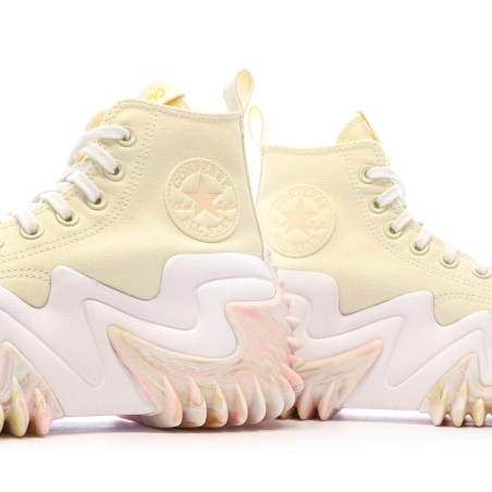 Baskets Jaunes/Roses/Blanches Femme Converse Run Star