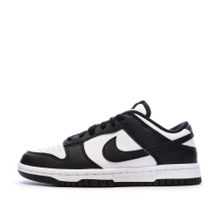 Dunk Low Baskets Blanches/Noires Femme Nike