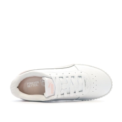 Baskets Blanches/Rose Femme Puma Carina 2.0
