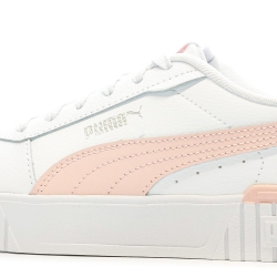 Baskets Blanches/Rose Femme Puma Carina 2.0