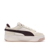Chaussures Beige/Bordeaux Femme Puma Carina Street VTG