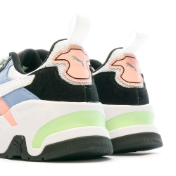 Baskets Noire/Blanches/Rose Femme Puma Trinity