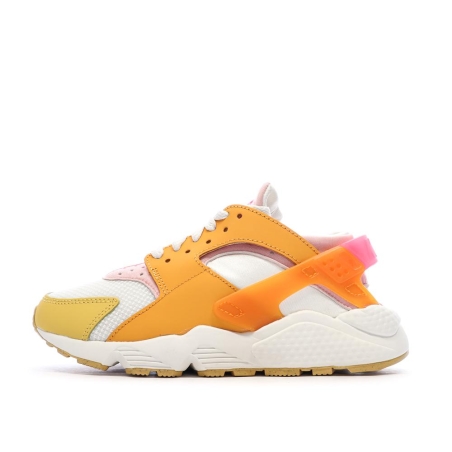 Baskets Oranges Femme Nike Air Huarache