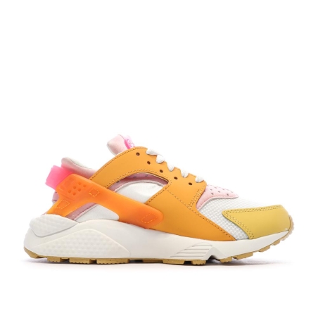 Baskets Oranges Femme Nike Air Huarache
