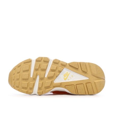Baskets Oranges Femme Nike Air Huarache