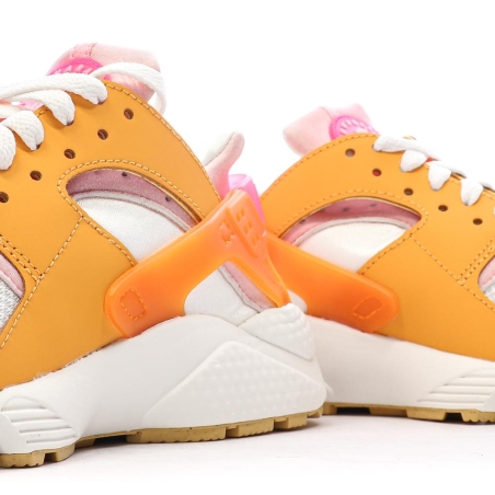 Baskets Oranges Femme Nike Air Huarache
