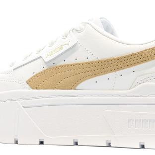 Baskets Blanc/Beige Femme Puma Mayze Stack
