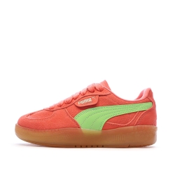 Baskets Oranges/Vertes Femme Puma Palermo Moda Xtra