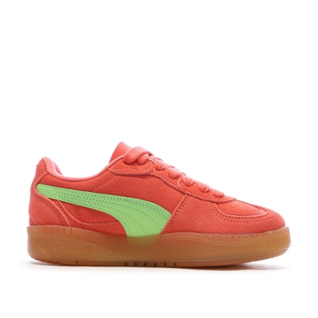 Baskets Oranges/Vertes Femme Puma Palermo Moda Xtra