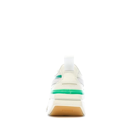 Baskets Écru/Vert Femme PUMA Kosmo Rider