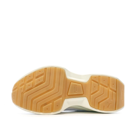 Baskets Écru/Vert Femme PUMA Kosmo Rider