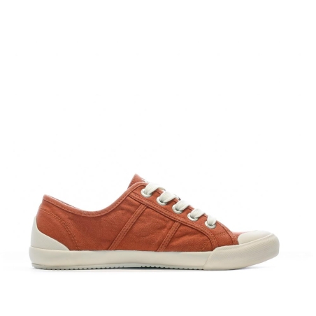 Baskets en toile Terracotta Femme TBS Opiace