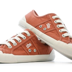 Baskets en toile Terracotta Femme TBS Opiace