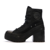 Baskets Noires Femme Converse Chuck 70 De Luxe Heel