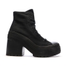 Baskets Noires Femme Converse Chuck 70 De Luxe Heel